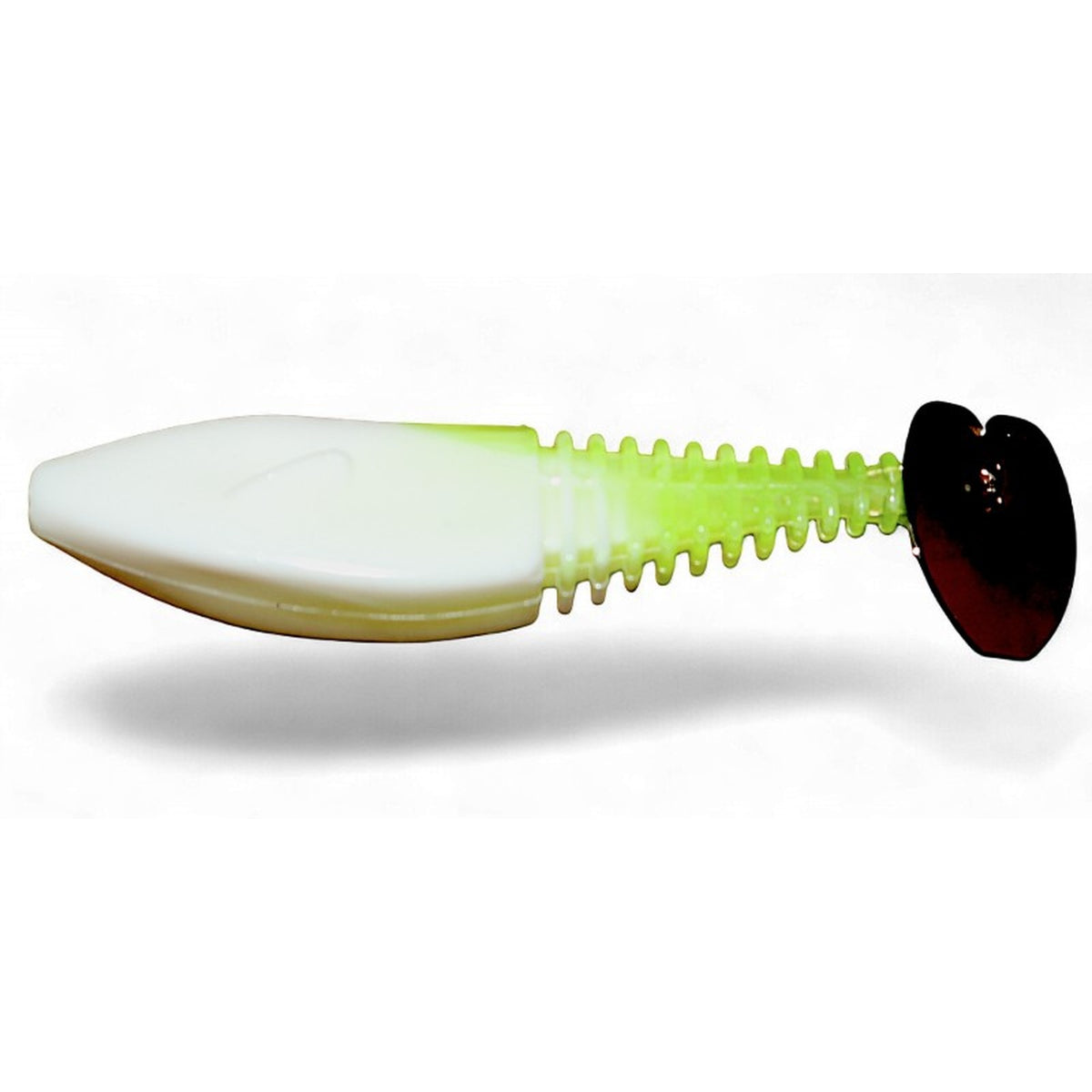 Gambler EZ Shaker bladed tail harness bait in White Chartreuse Silver Tail