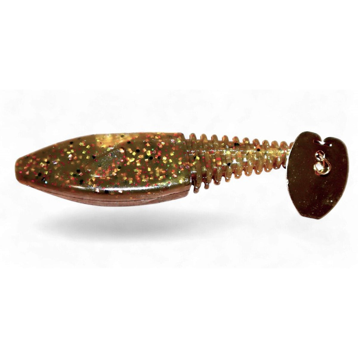 Gambler EZ Shaker bladed tail harness bait in Gold Shiner Gold Tail