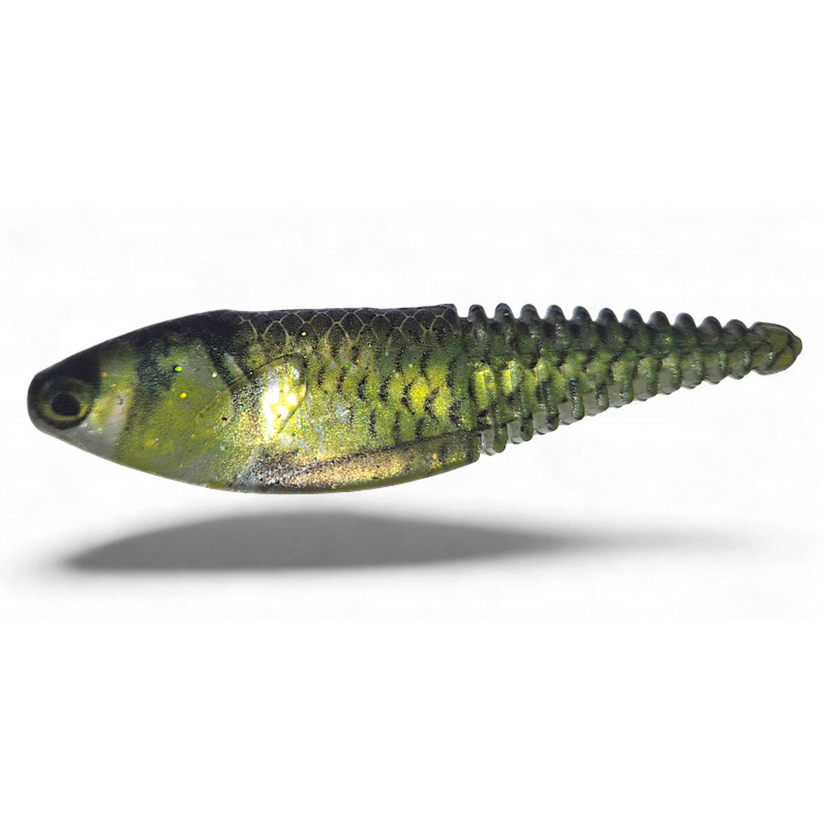 Gambler EZ Shaker bladed tail harness bait in Gold Shiner Gold Tail Painted
