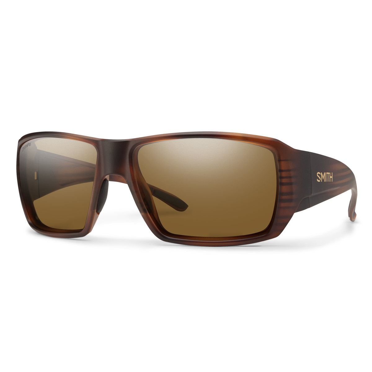 Smith Guide's Choice S sunglasses — Matte Tortoise | ChromaPop Polarized Brown
