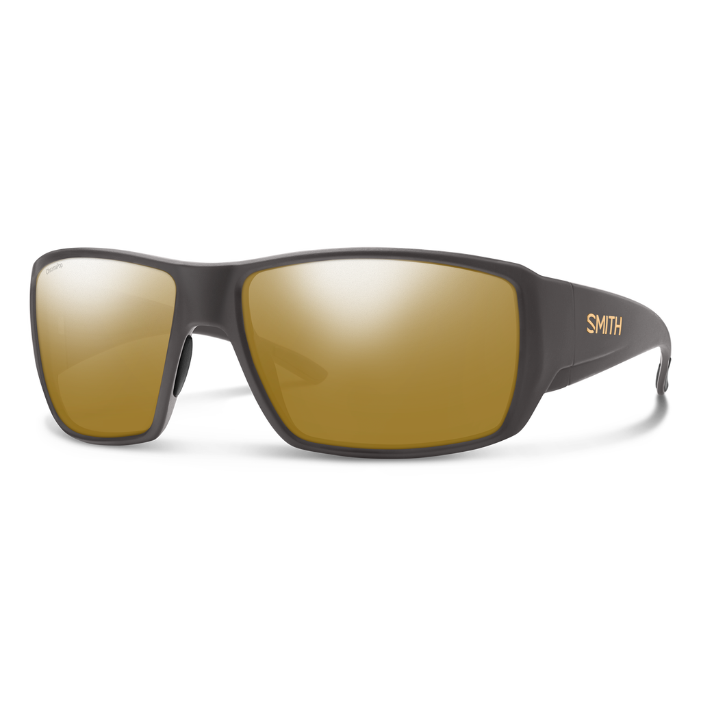 Smith Guide's Choice sunglasses — Matte Gravy | ChromaPop Polarized Bronze Mirror