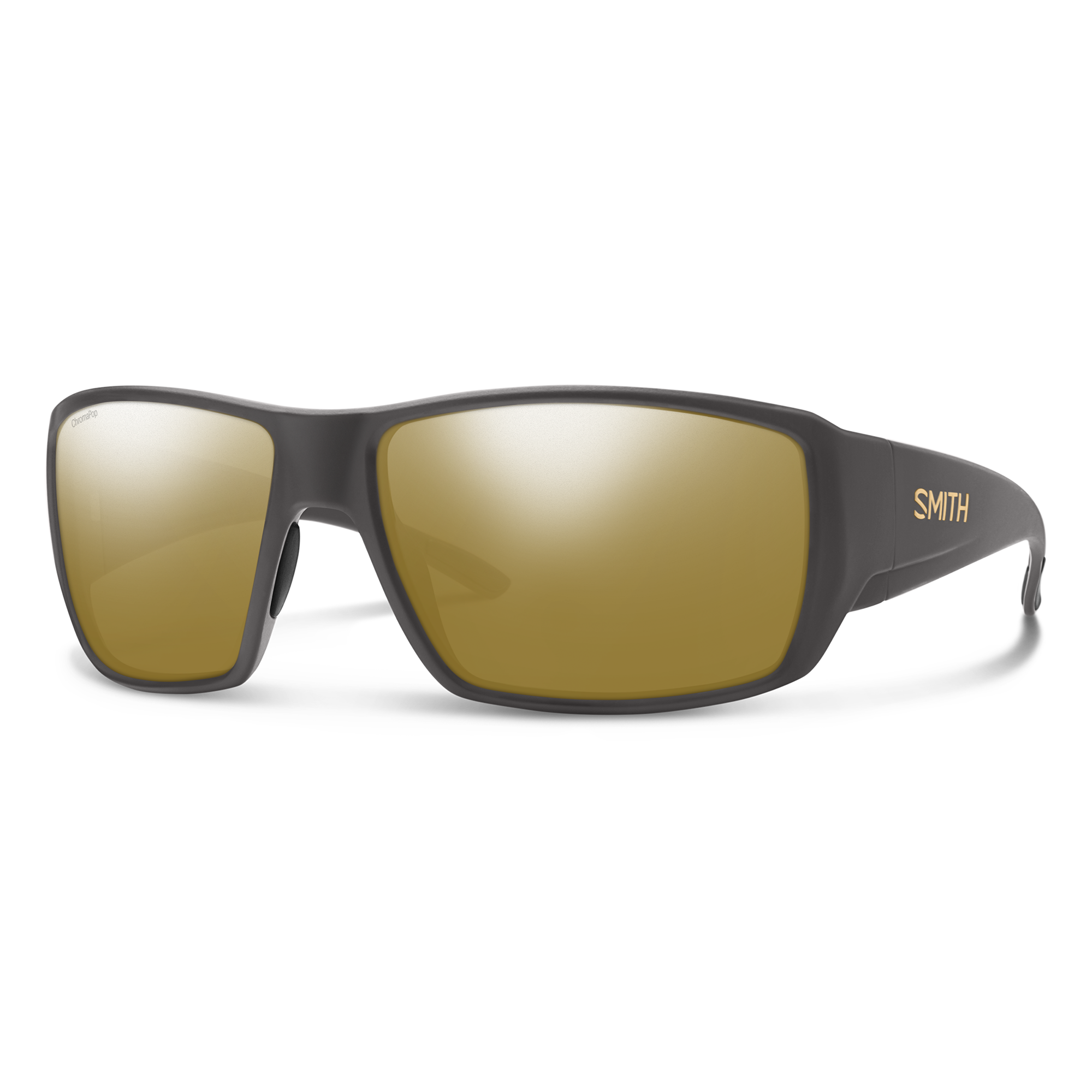 Smith Guide's Choice sunglasses — Matte Gravy | ChromaPop Polarized Bronze Mirror