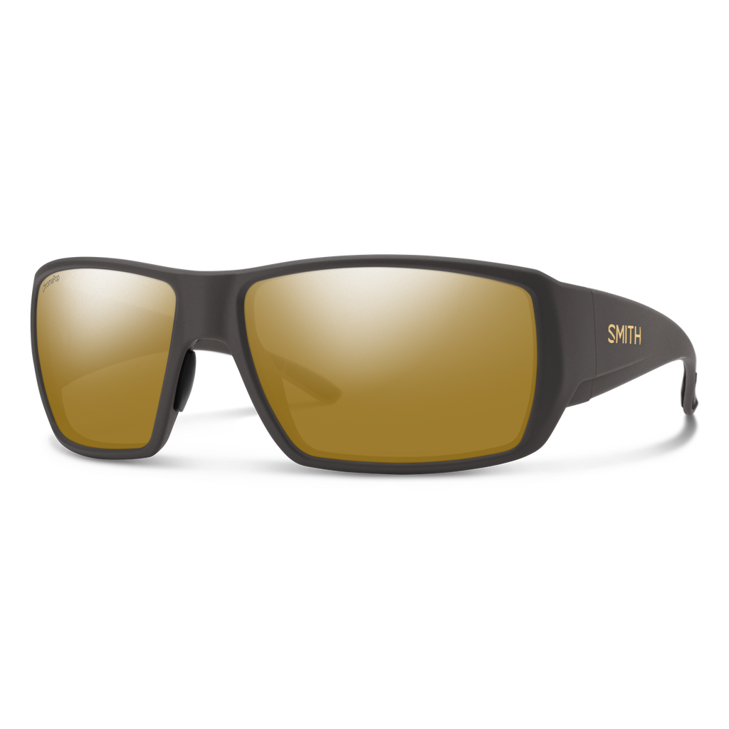 Smith Guide's Choice XL sunglasses — Matte Gravy | ChromaPop Polarized Bronze Mirror