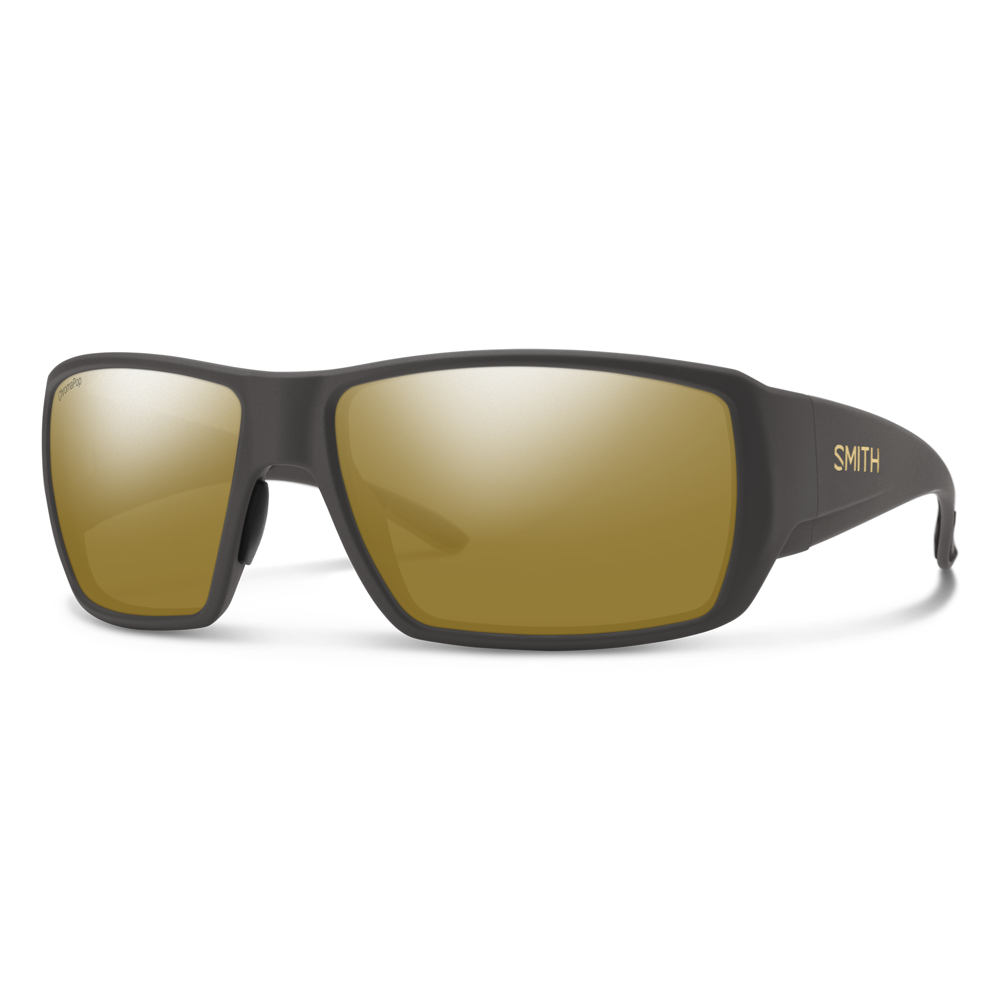 Smith Guide's Choice XL sunglasses — Matte Gravy | ChromaPop Polarized Bronze Mirror