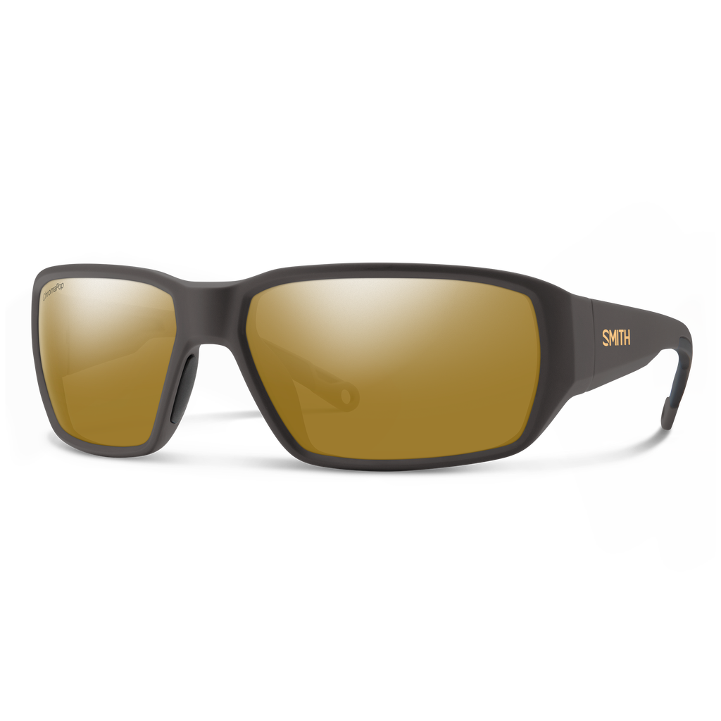 Smith Hookset sunglasses — Matte Gravy | ChromaPop Glass Polarized Bronze Mirror