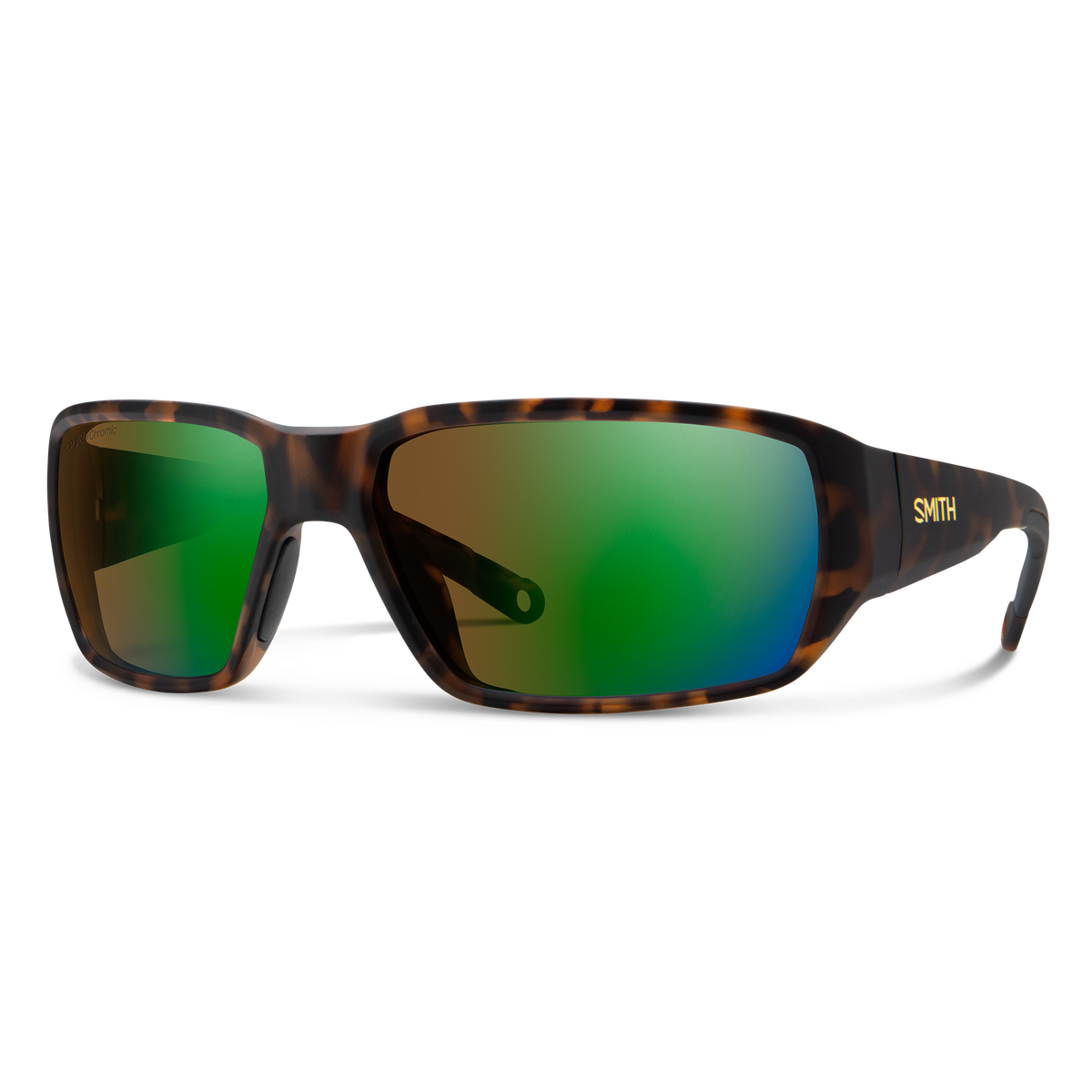 Smith Hookset sunglasses — Matte Tortoise | ChromaPop Glass Polarchromic Brown Green Mirror
