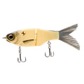 SPRO KGB Lil Guy 120mm jointed glide bait in Bone
