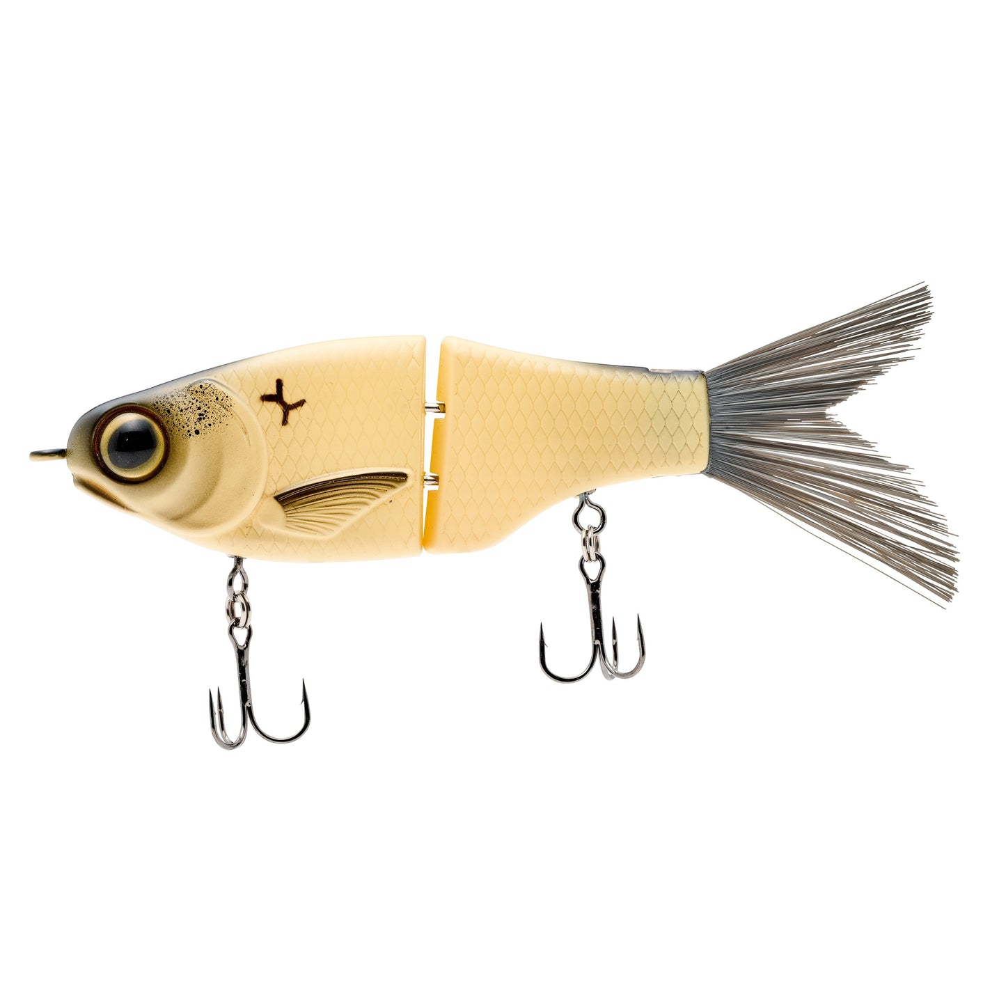SPRO KGB Lil Guy 120mm jointed glide bait in Bone