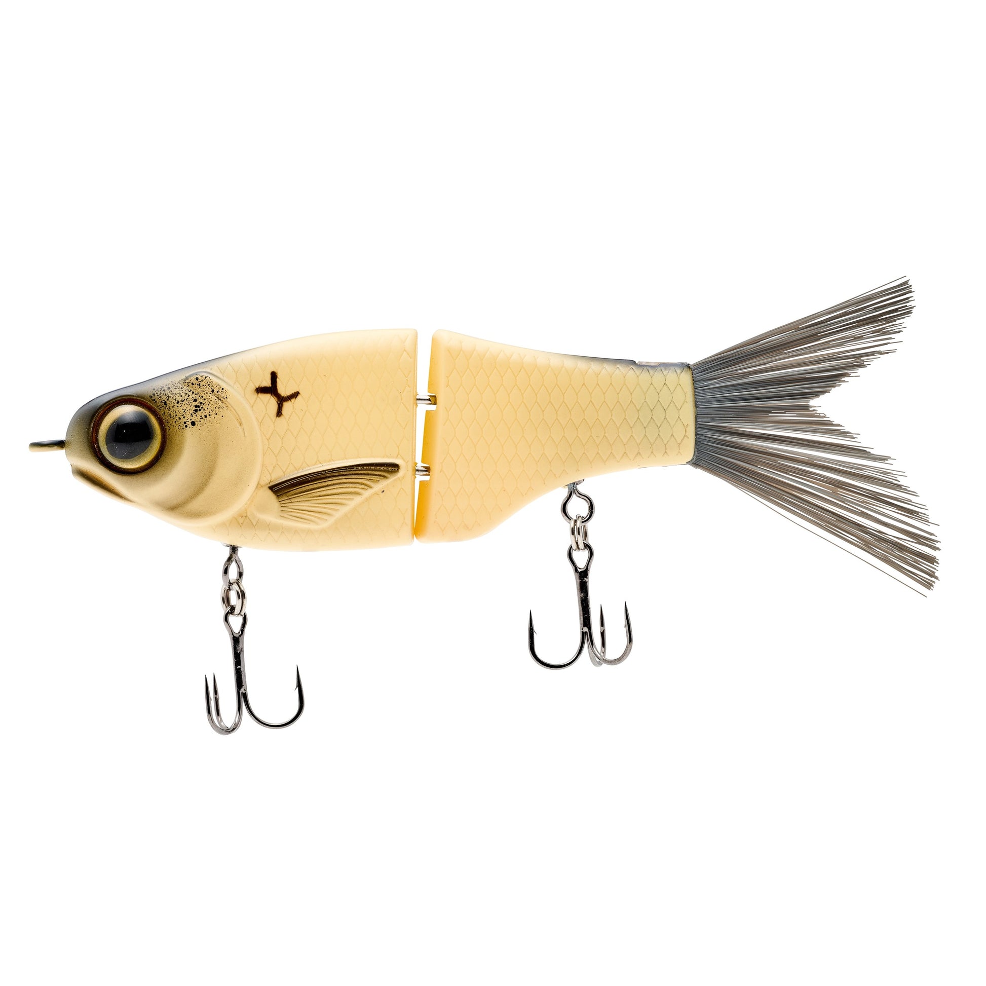 SPRO KGB Lil Guy 120mm jointed glide bait in Bone