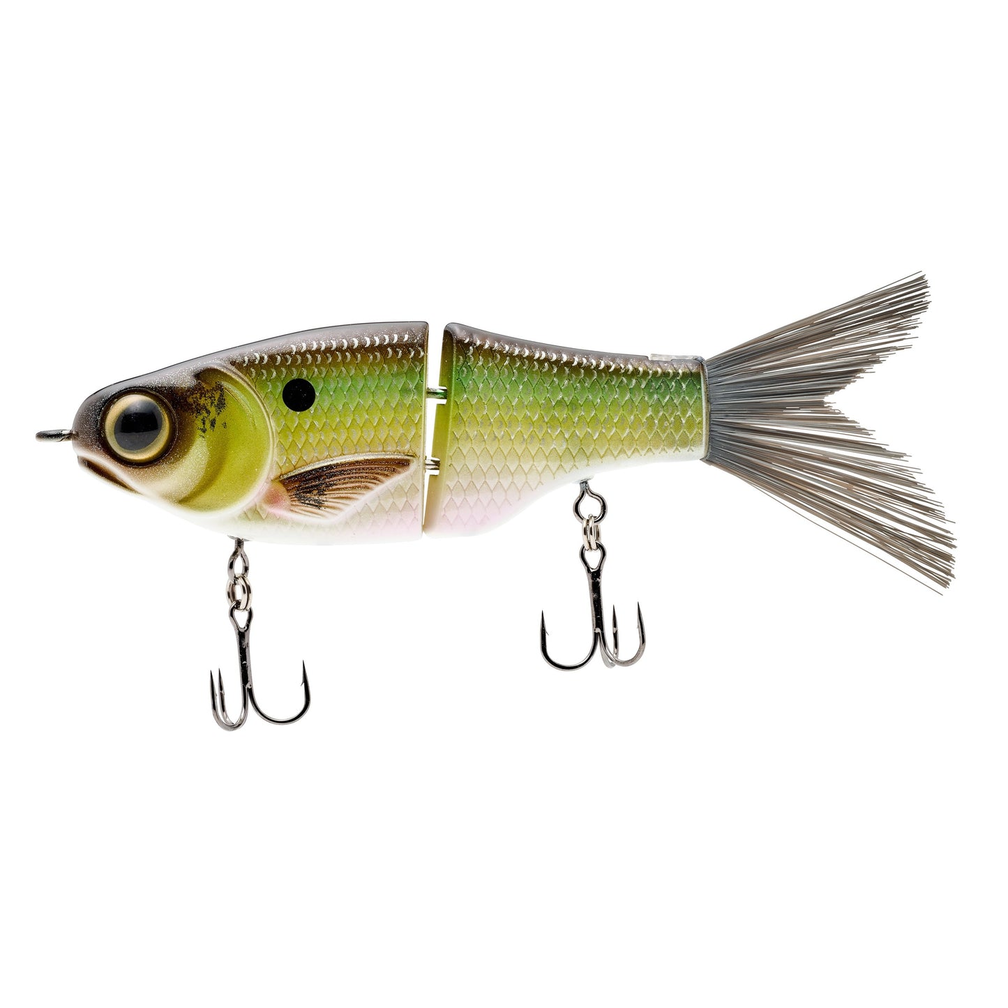 SPRO KGB Lil Guy 120mm jointed glide bait in Grand Shad