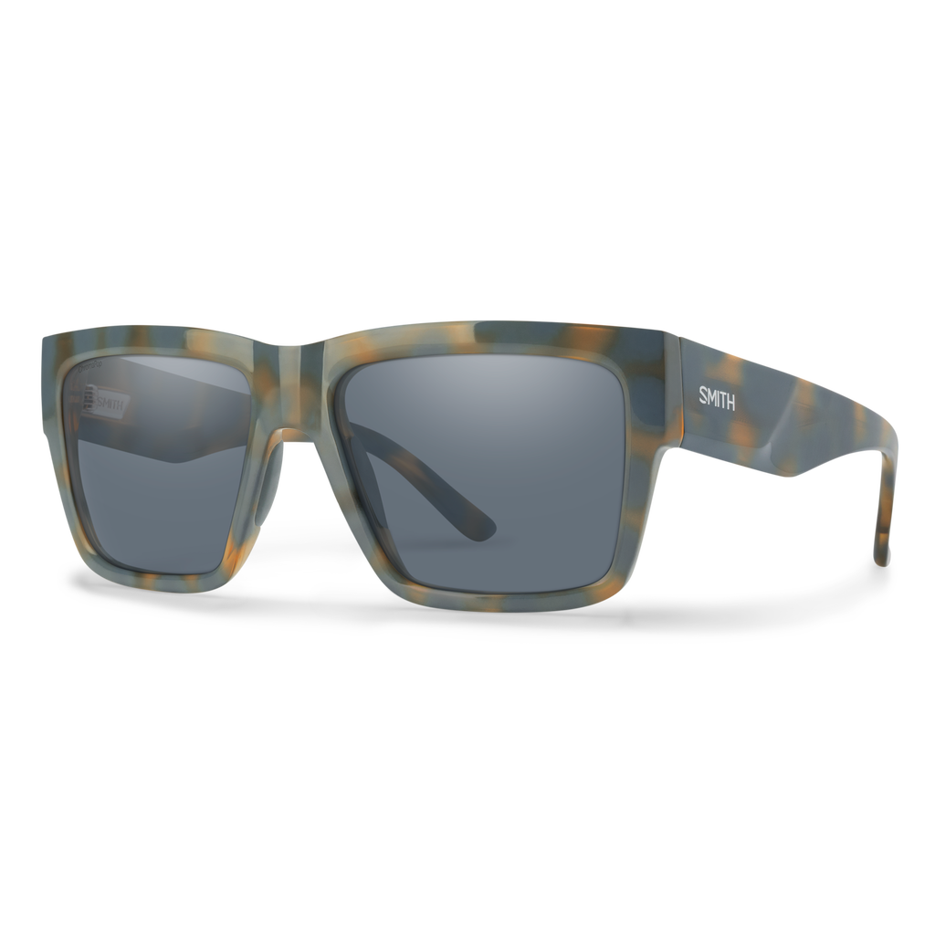 Smith Lineup sunglasses — Flint / Tarmac Tortoise | ChromaPop Polarized Slate