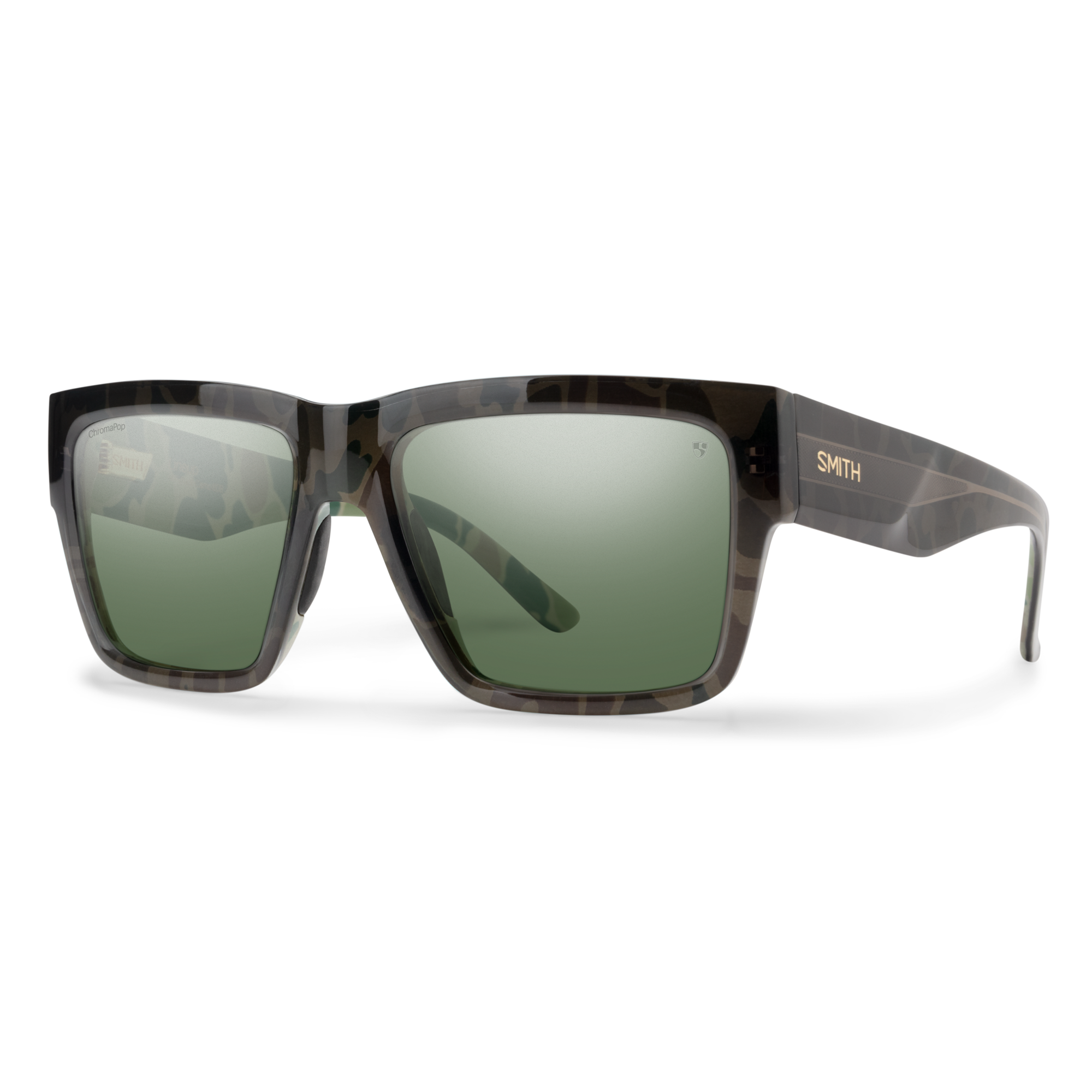 Smith Lineup sunglasses — High Fives / Duck Camo | ChromaPop Polarized Gray Green