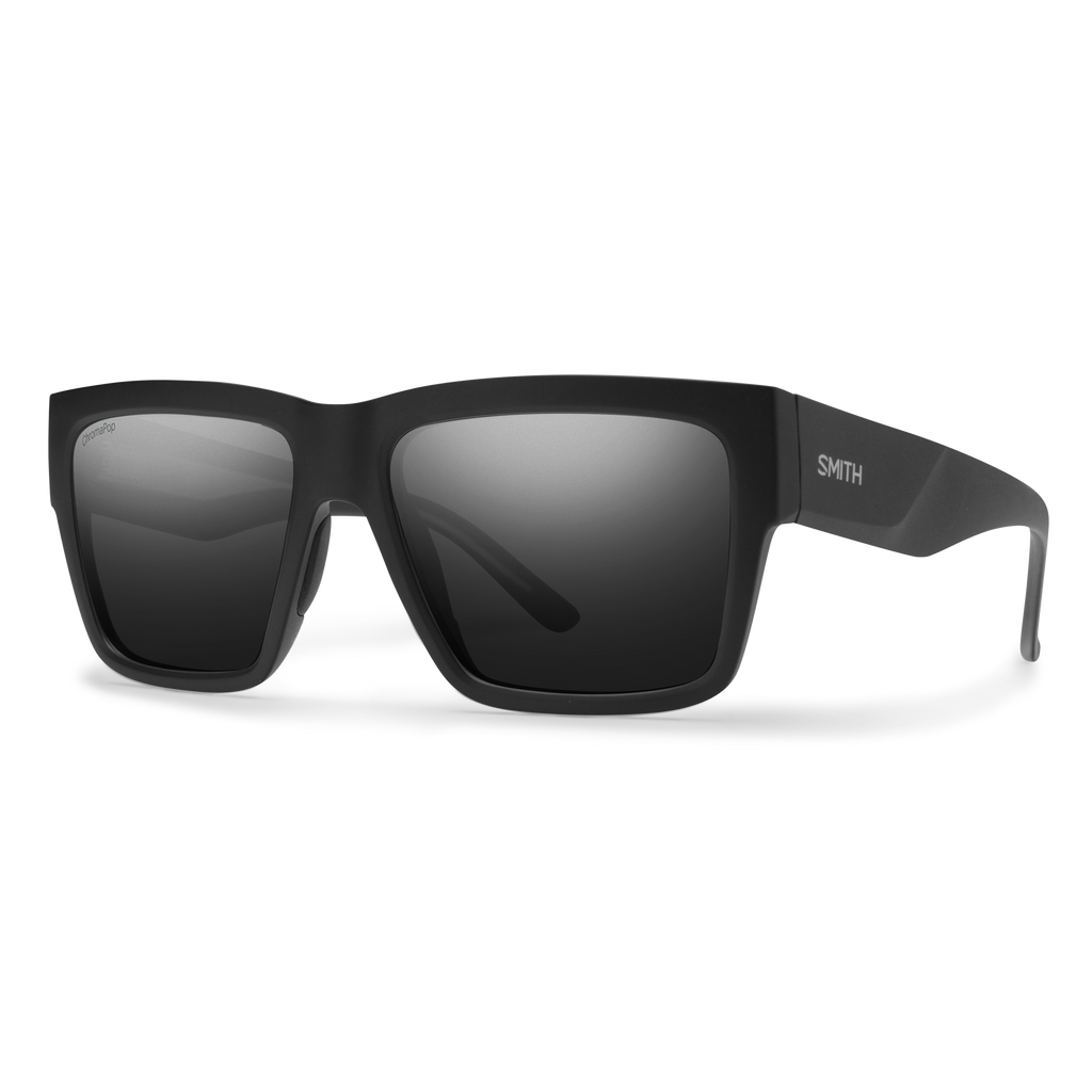 Smith Lineup sunglasses — Matte Black | ChromaPop Polarized Black