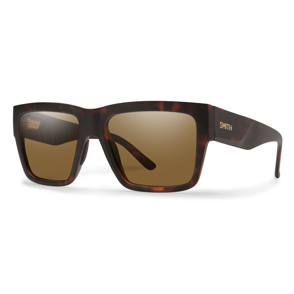 Smith Lineup sunglasses — Matte Tortoise | ChromaPop Brown