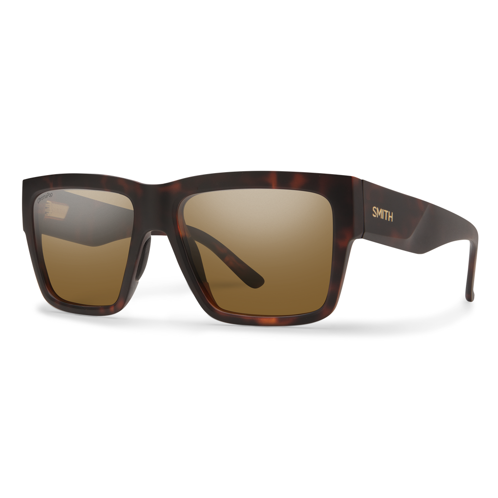 Smith Lineup sunglasses — Matte Tortoise | ChromaPop Polarized Brown
