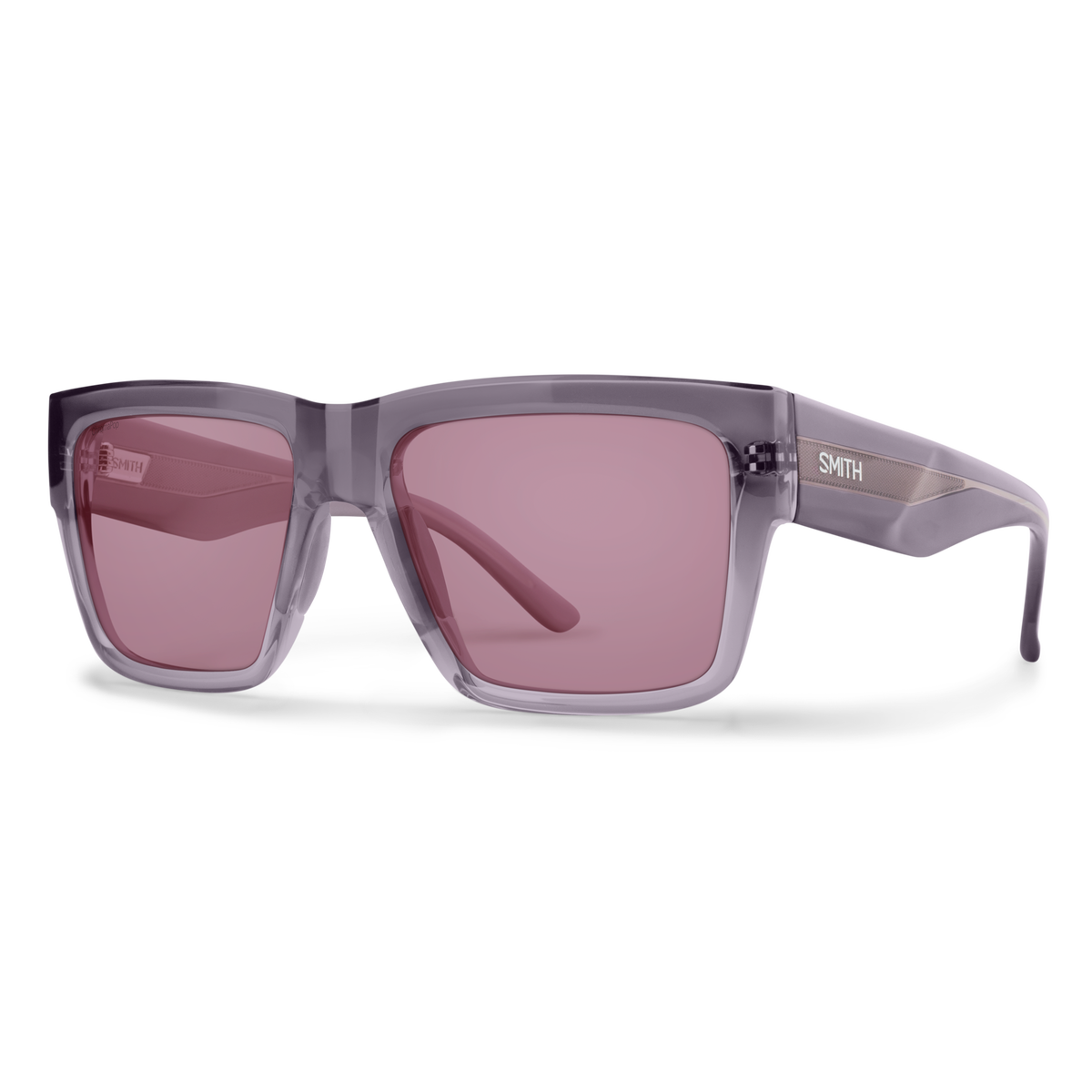 Smith Lineup sunglasses — Meteorite Crystal | ChromaPop Low Light Rose