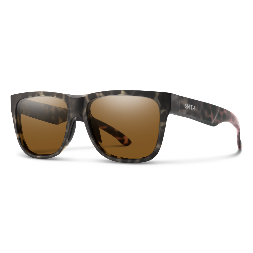 Smith Lowdown 2 sunglasses — Matte Salt Haze | ChromaPop Glass Polarized Brown