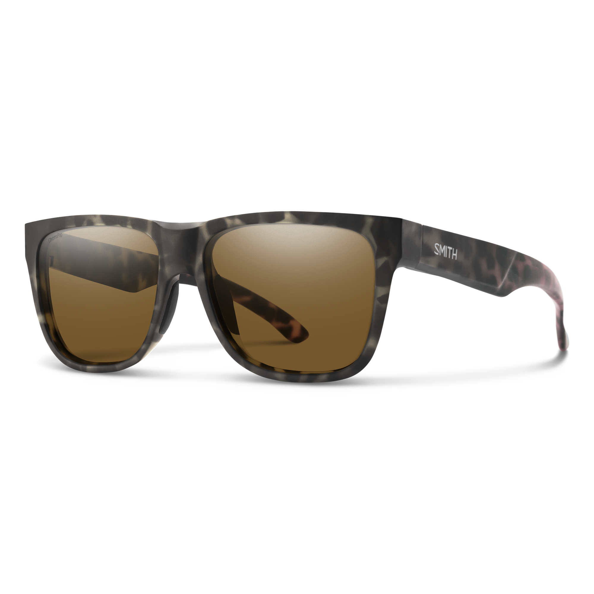 Smith Lowdown 2 sunglasses — Matte Salt Haze | ChromaPop Glass Polarized Brown