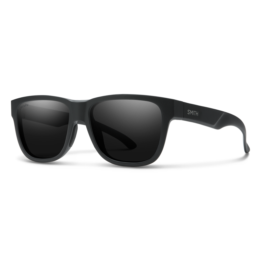 Smith Lowdown Slim 2 sunglasses — Matte Black | ChromaPop Glass Polarized Black