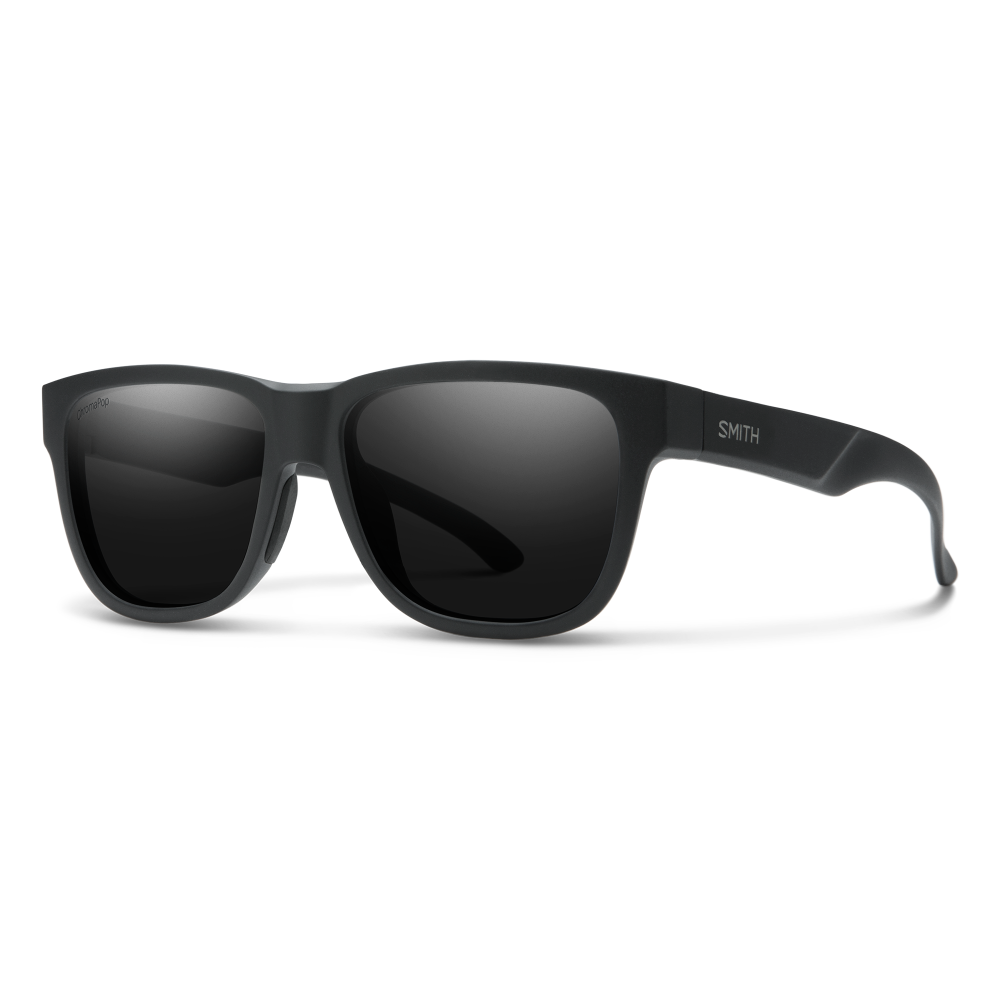 Smith Lowdown Slim 2 sunglasses — Matte Black | ChromaPop Glass Polarized Black
