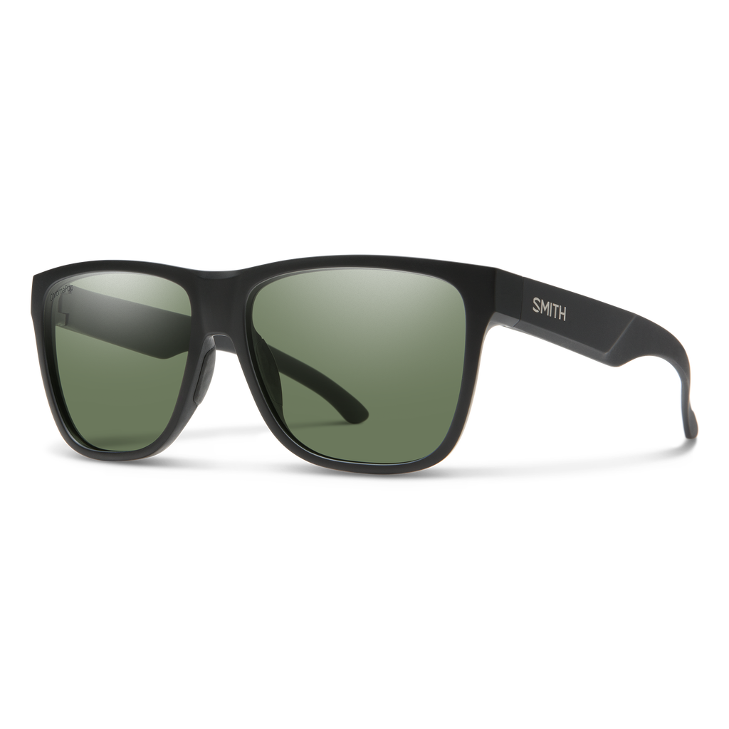 Smith Lowdown XL 2 sunglasses — Matte Black | ChromaPop Gray Green