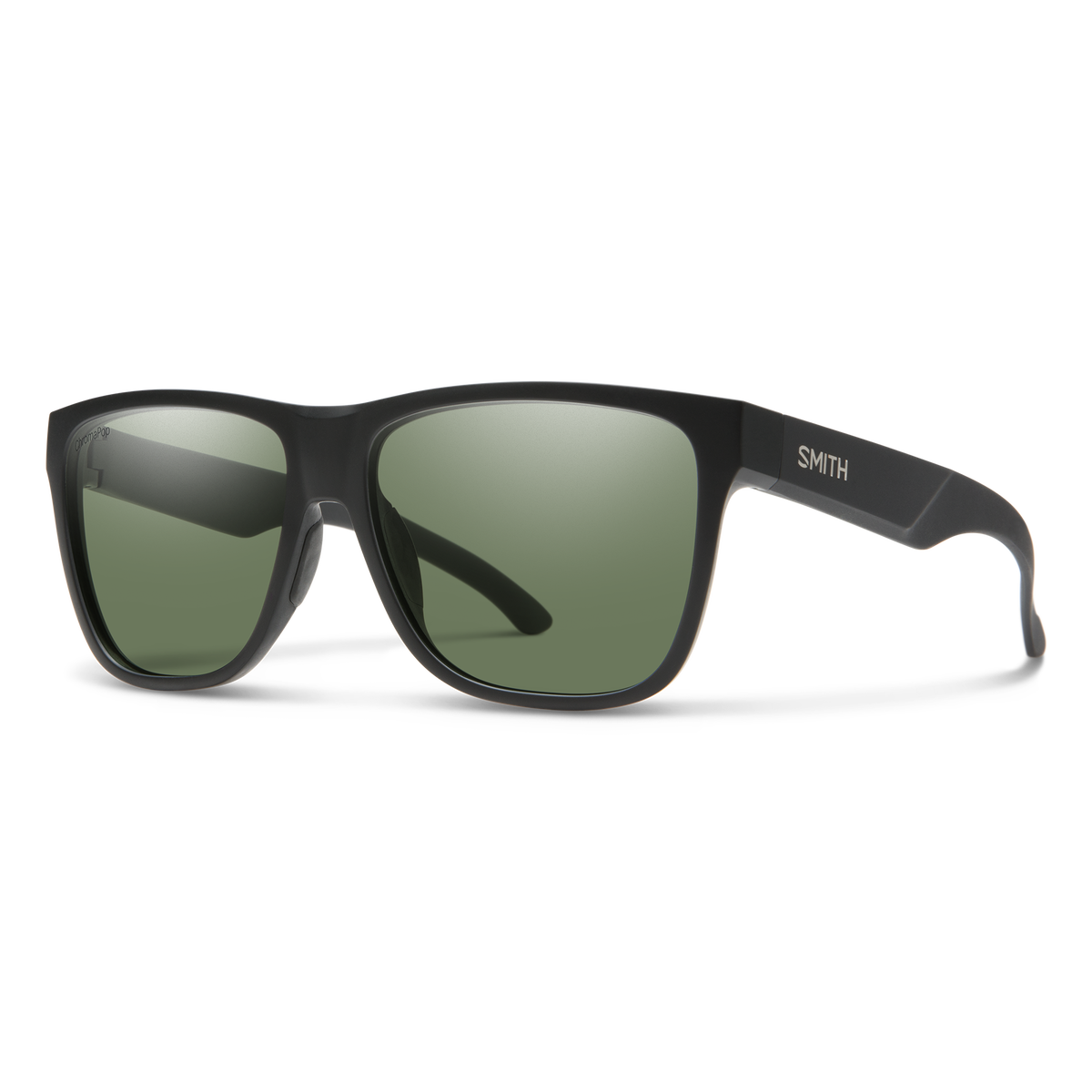 Smith Lowdown XL 2 sunglasses — Matte Black | ChromaPop Gray Green