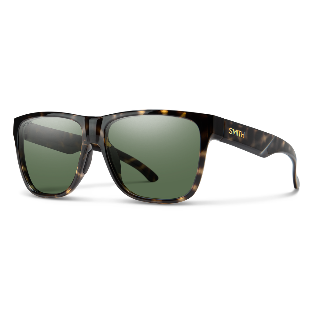Smith Lowdown XL 2 sunglasses — Vintage Tortoise | ChromaPop Polarized Gray Green