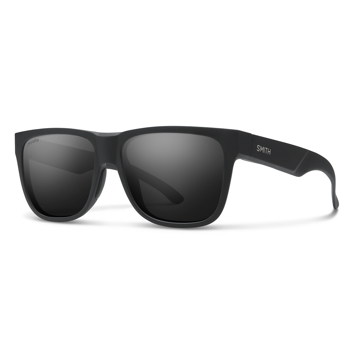 Smith Lowdown 2 sunglasses — Matte Black | ChromaPop Glass Polarized Black