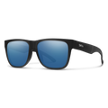 Smith Lowdown 2 sunglasses — Matte Black | ChromaPop Glass Polarized Blue Mirror
