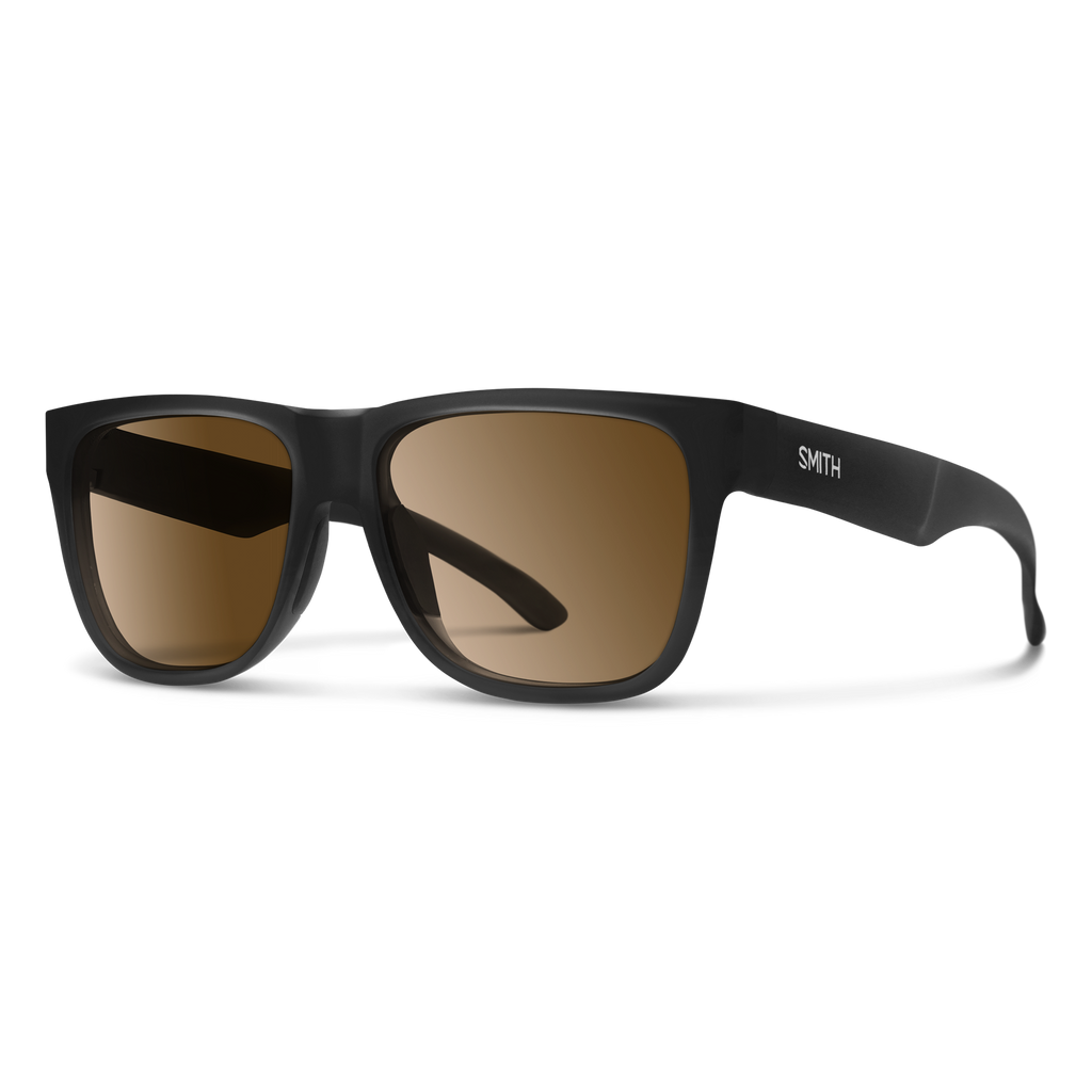 Smith Lowdown 2 sunglasses — Matte Black | ChromaPop Photochromic Brown