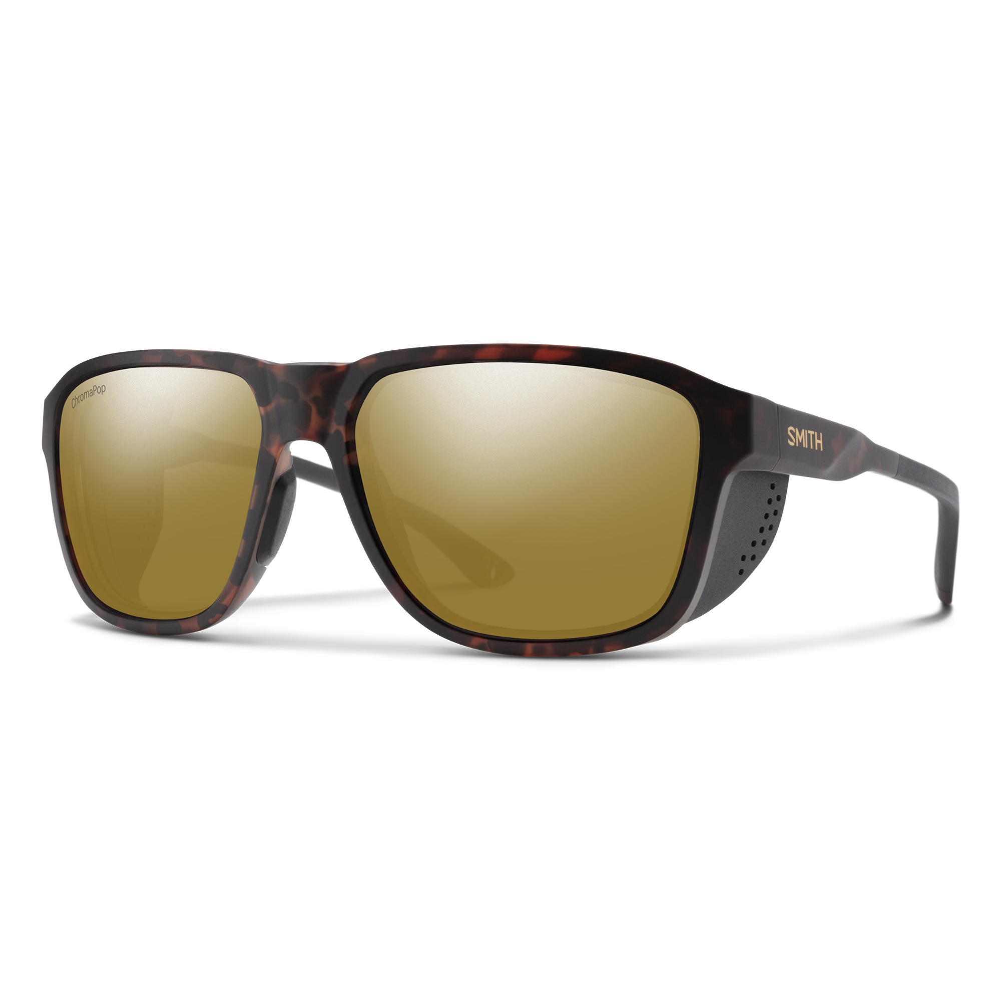 Smith Embark sunglasses — Matte Tortoise | ChromaPop Bronze Mirror