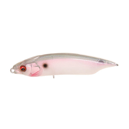 Megabass Karashi 80 twitchbait in Albino Pearl GB