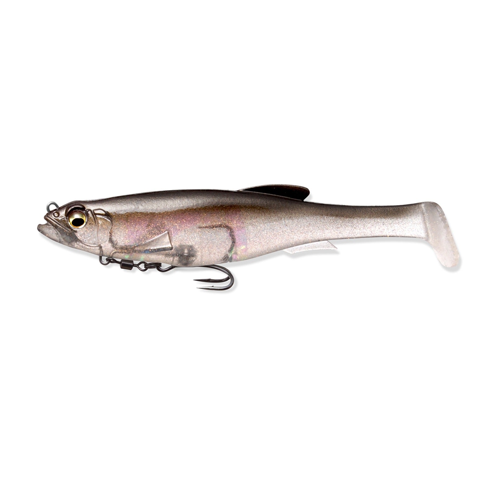 Megabass MAGDRAFT 5 inch swimbait in Silver Shad