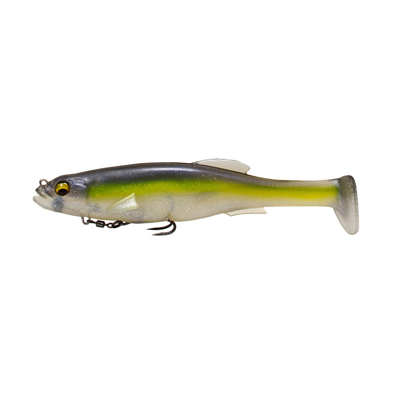 Megabass MAGDRAFT 6 inch swimbait in Pro Blue Chart