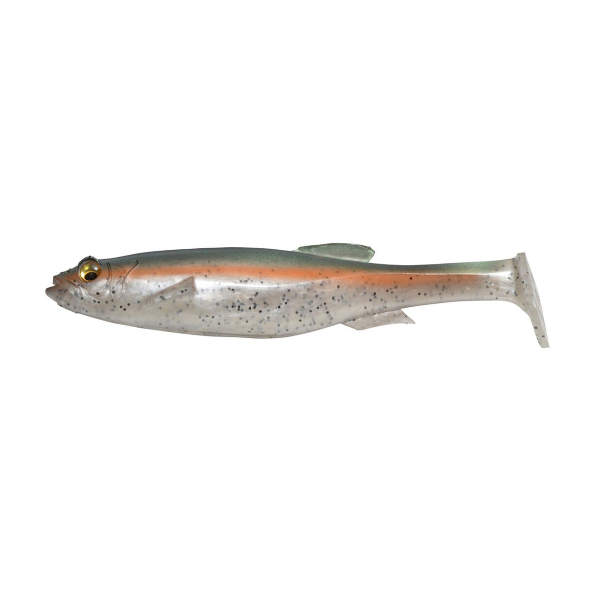 Megabass MAGDRAFT 8 inch swimbait in Rainbow