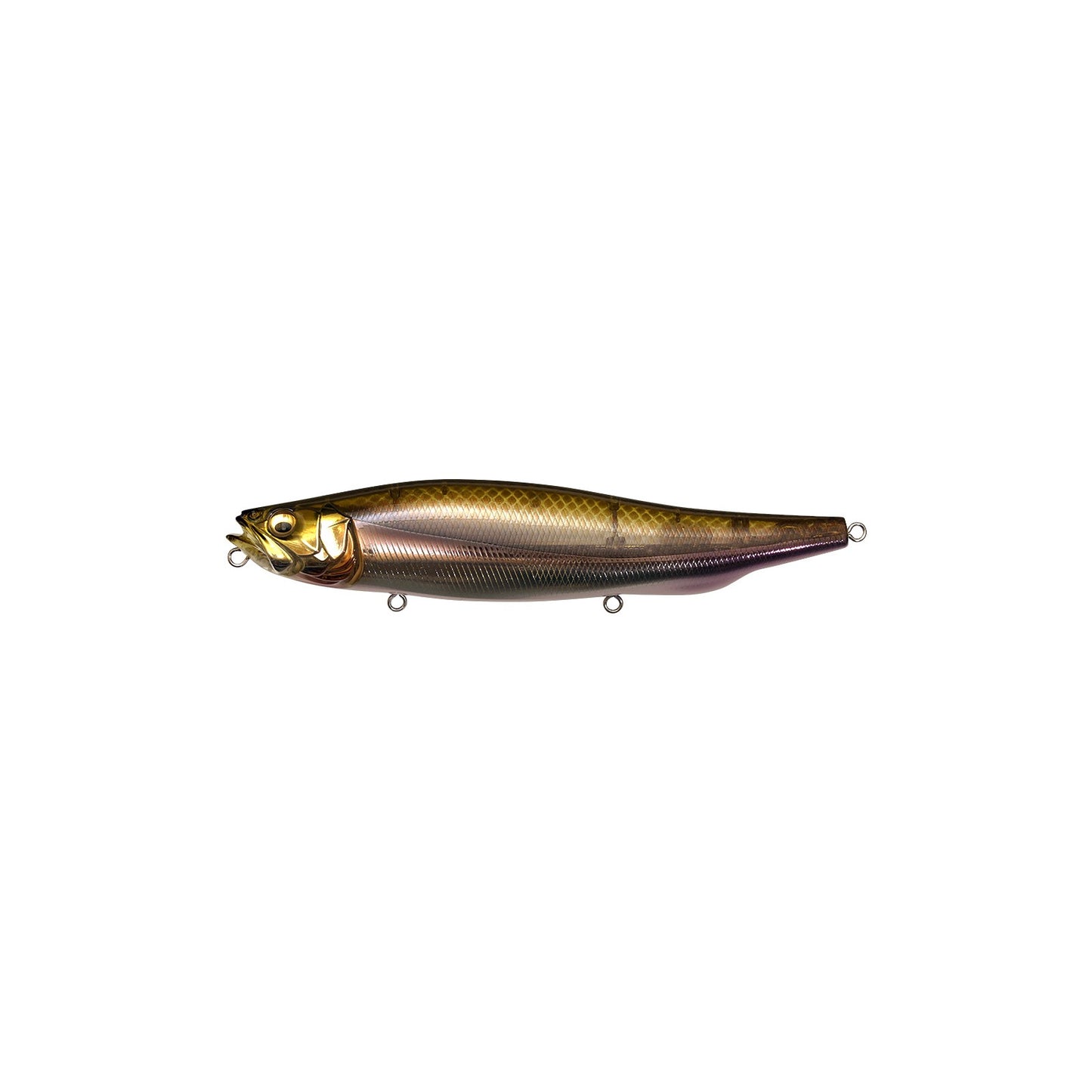 Megabass MEGADOG-X 7 inch walking bait in HT Ghost and Flash