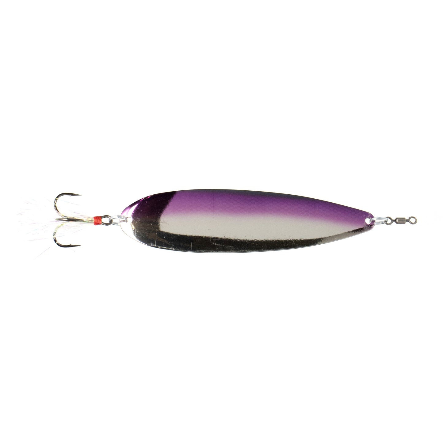 Nichols Ben Parker Mini Magnum 6.5 inch flutter spoon in Lavender Shad Smooth