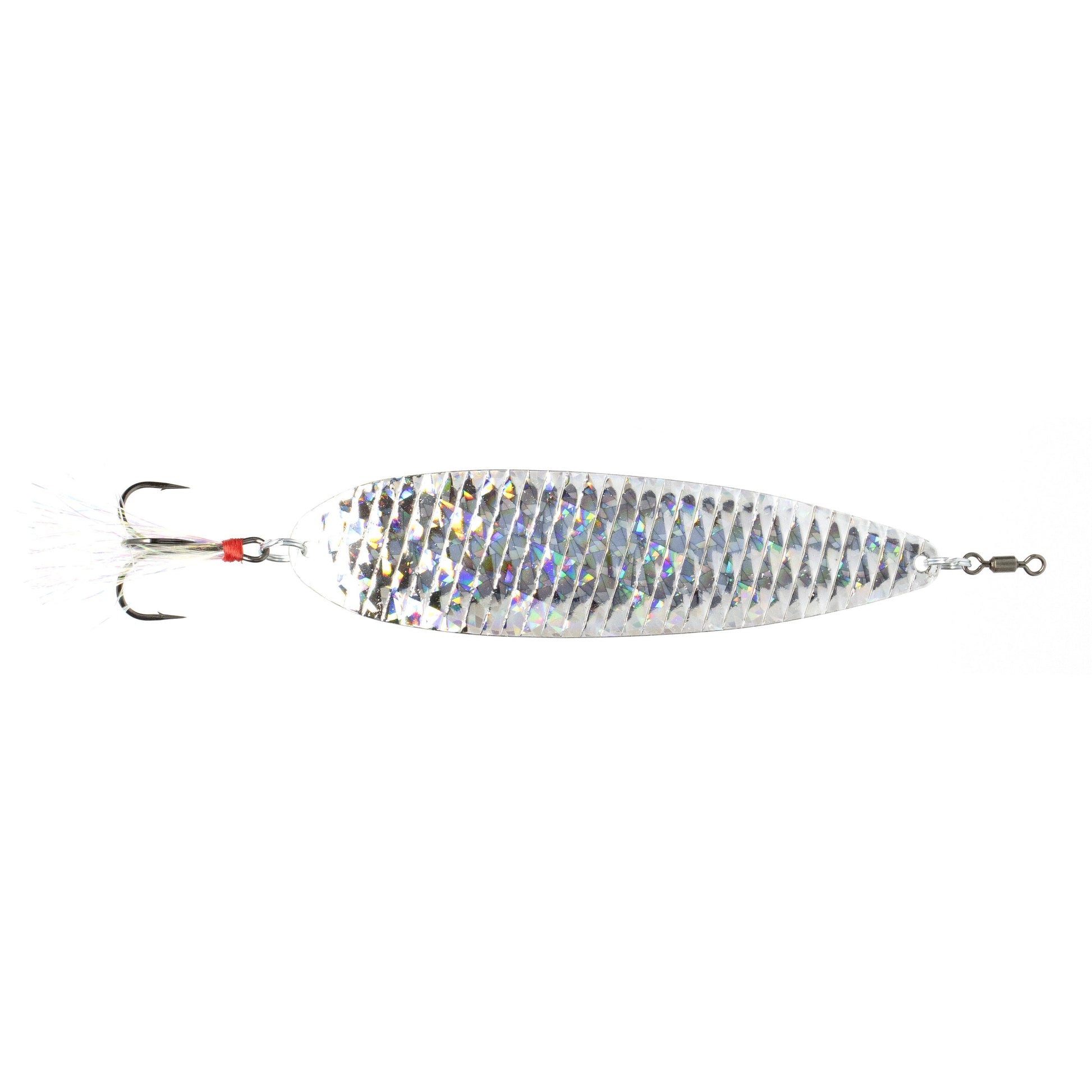 Nichols Ben Parker Mini Magnum 6.5 inch flutter spoon in Shattered Glass Silver