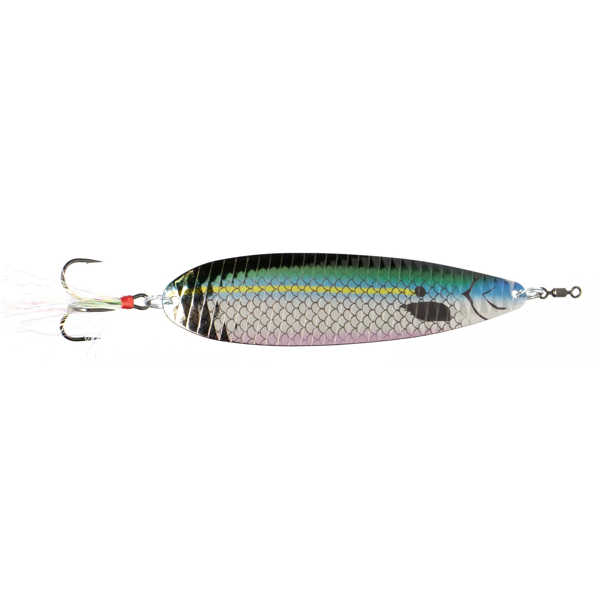 Nichols Ben Parker Mini Magnum 6.5 inch flutter spoon in Blueback HD