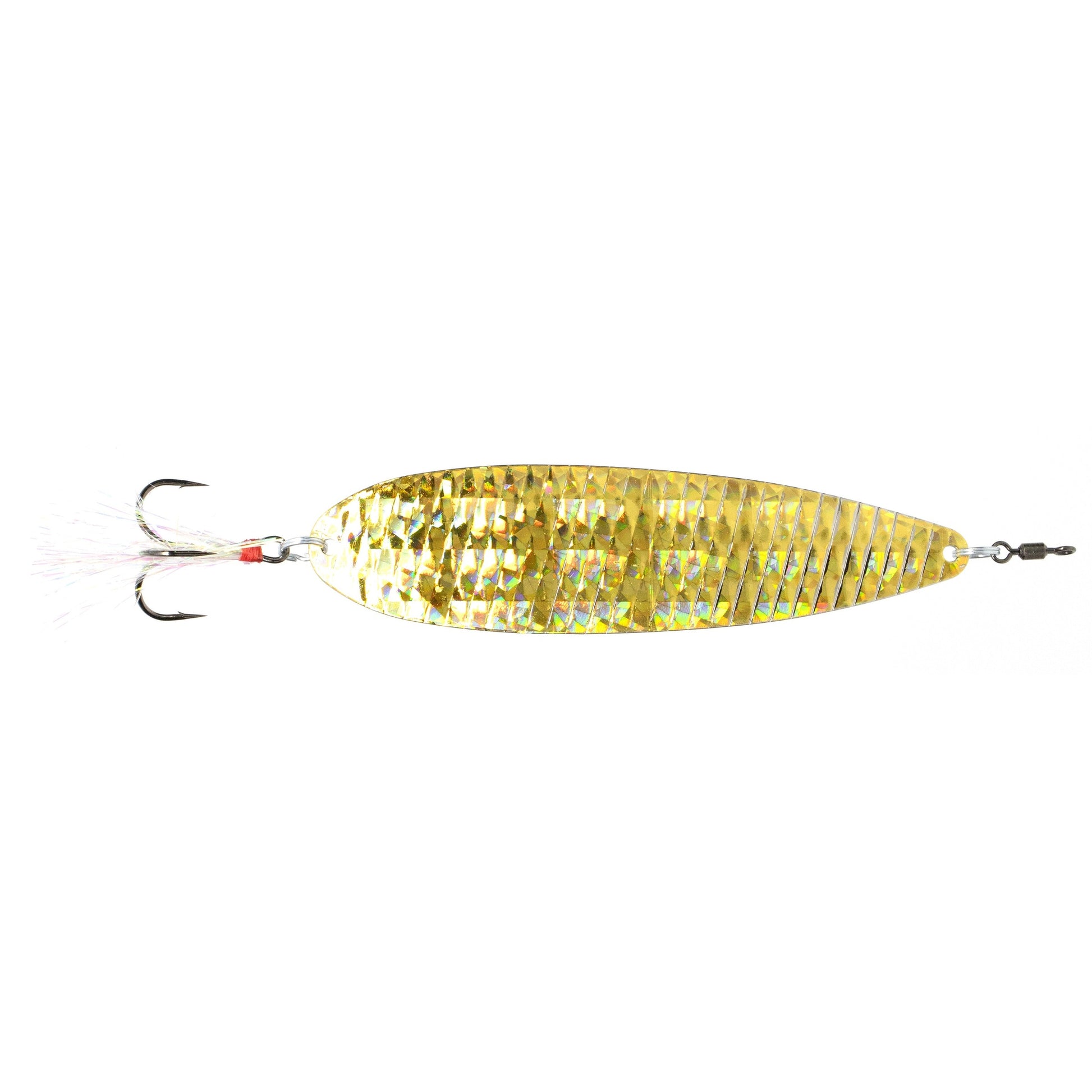 Nichols Ben Parker Mini Magnum 6.5 inch flutter spoon in Shattered Glass Gold