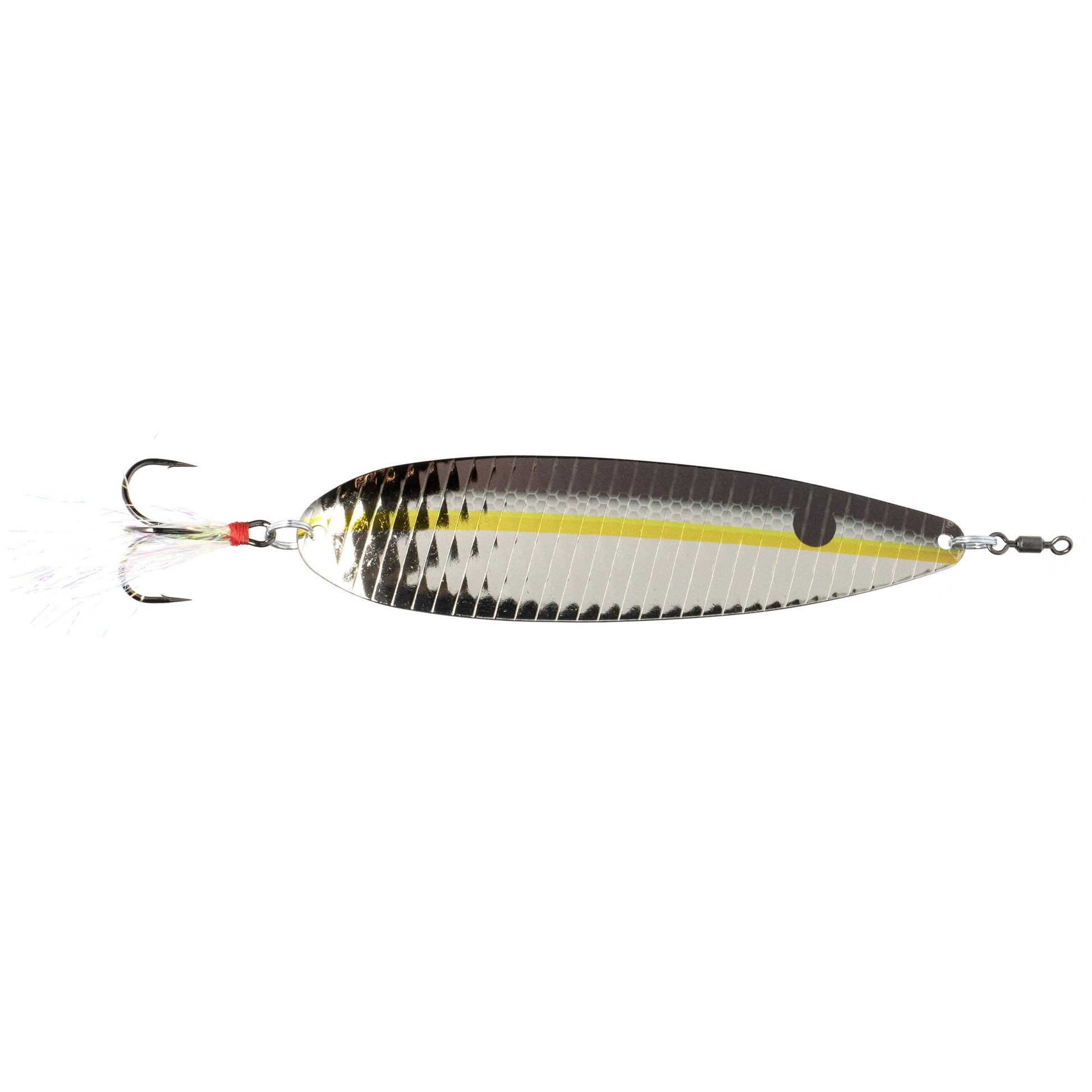 Nichols Ben Parker Mini Magnum 6.5 inch flutter spoon in Gizzard Scale
