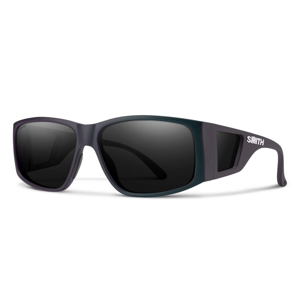 Smith Monroe Peak sunglasses — Matte Fathom | ChromaPop Polarized Black