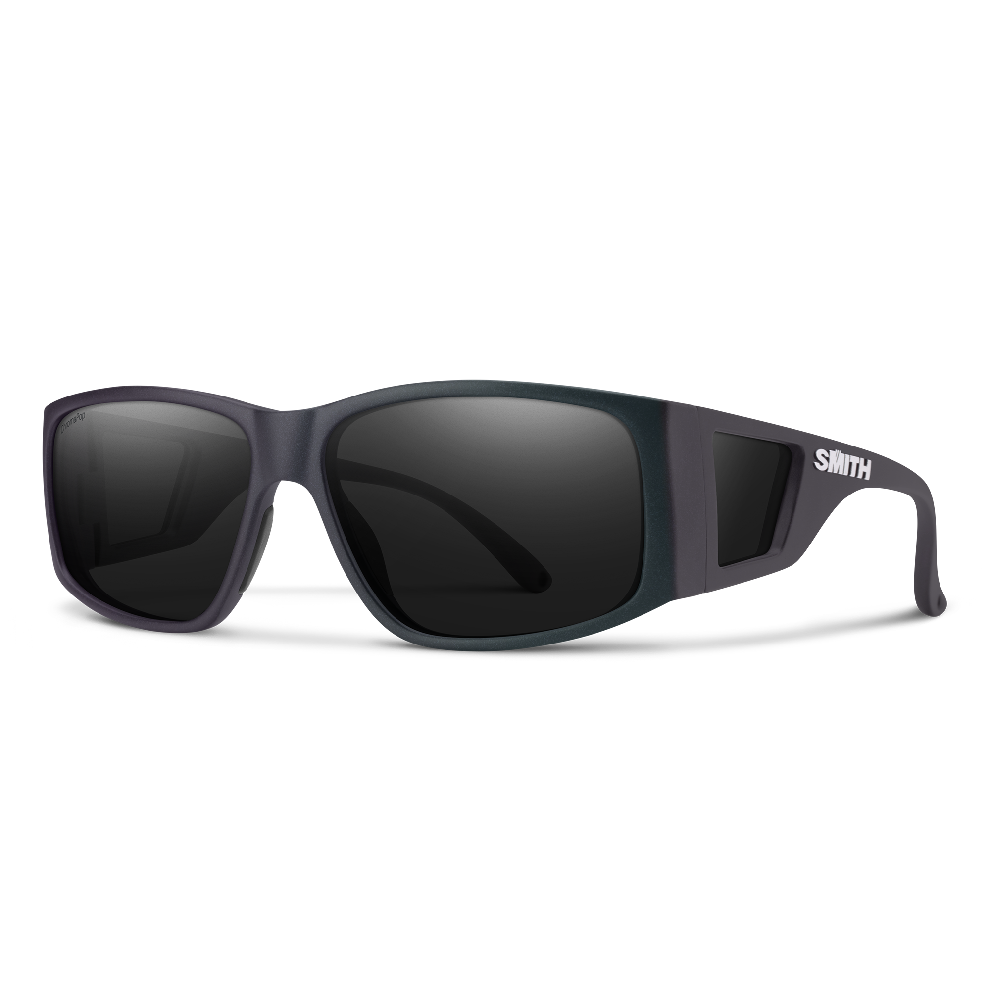 Smith Monroe Peak sunglasses — Matte Fathom | ChromaPop Polarized Black