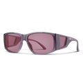 Smith Monroe Peak sunglasses — Meteorite Crystal | ChromaPop Low Light Rose
