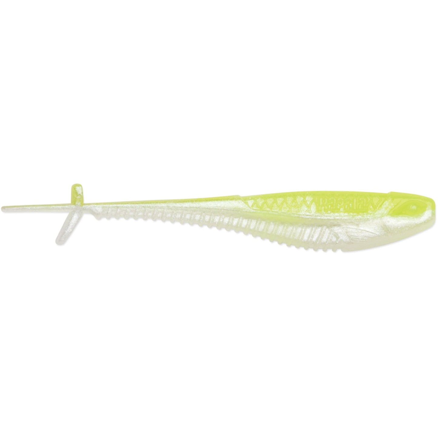 Rapala CrushCity Mooch Minnow floating soft minnow in Chartreuse Pearl
