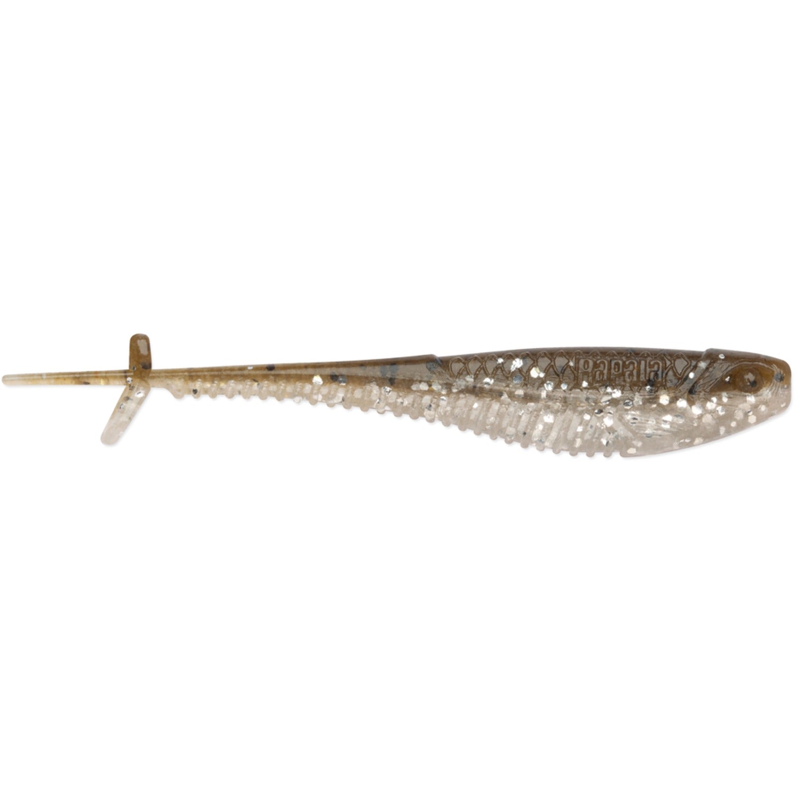 Rapala CrushCity Mooch Minnow floating soft minnow in Green Pumpkin Disco