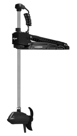 Power Pole MOVE ZR brushless trolling motor in black with a 45-inch shaft.