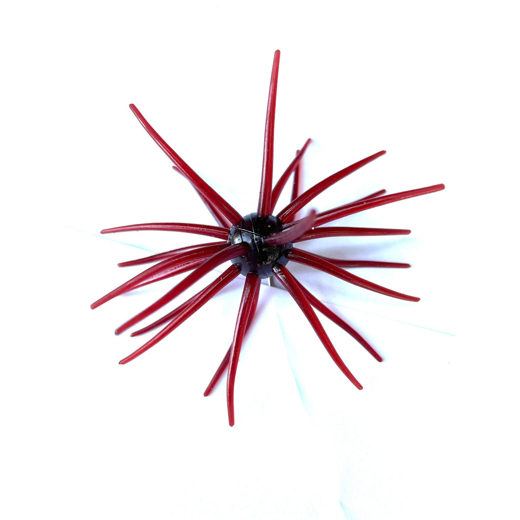 Queen Tackle BEAST 25mm Porcupine Ball urchin bait, full tentacle spread