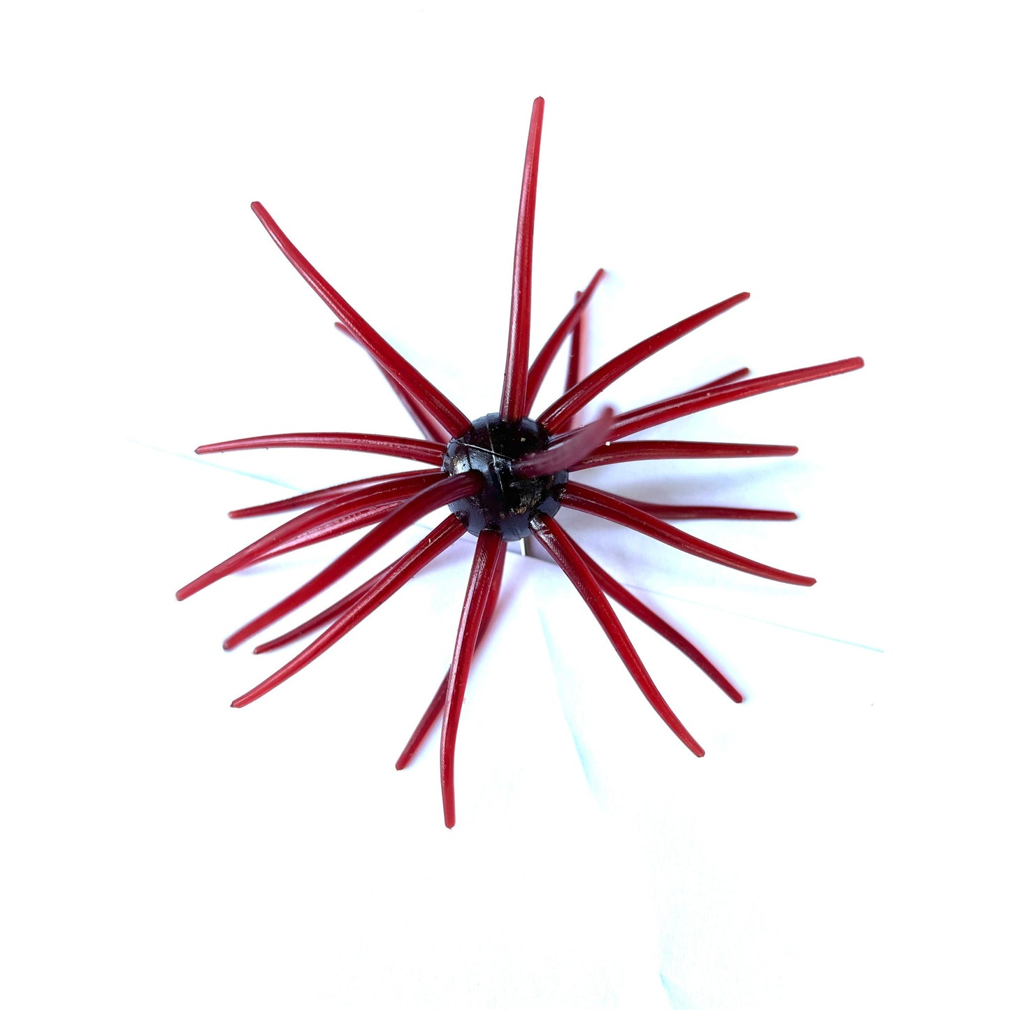 Queen Tackle BEAST 25mm Porcupine Ball urchin bait, full tentacle spread