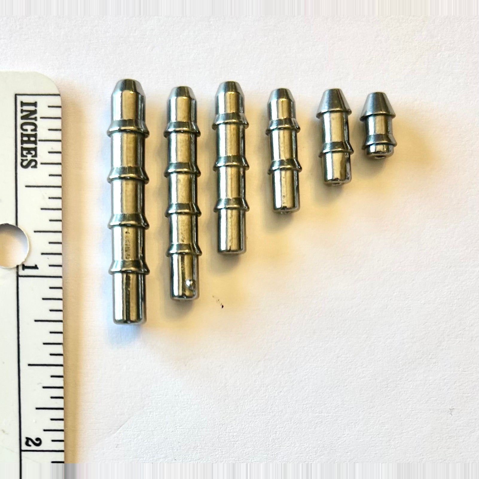 Queen Tackle line-through tungsten nail weights in multiple sizes